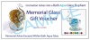 GIFT VOUCHER - Memorial Elephant